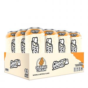 Energy Drink - Orange Cream - 16oz. (12 Cans)